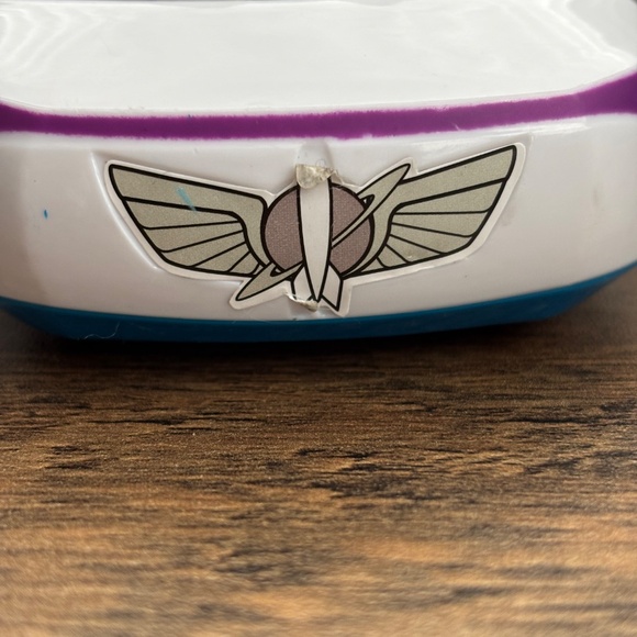 DISNEY Parks Pixar Toy Story BUZZ LIGHTYEAR Pull Back Vehicle Car Spaceship Toy - Picture 10 of 10